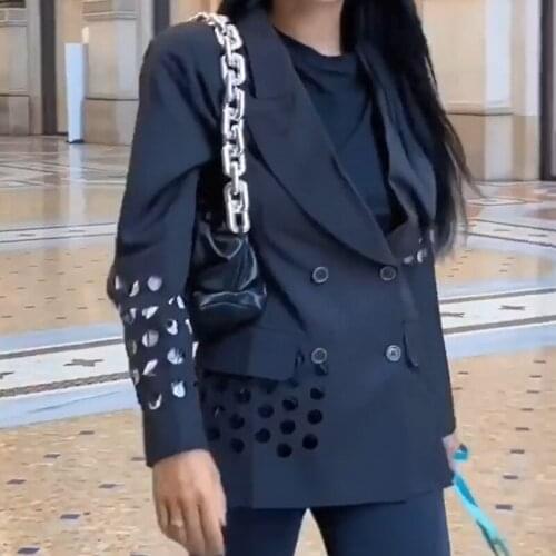 2021 Autumn Ladies Elegant and Versatile Personality Temperament Fashion New Sexy One Shoulder Skirt Irregular Dress Suit