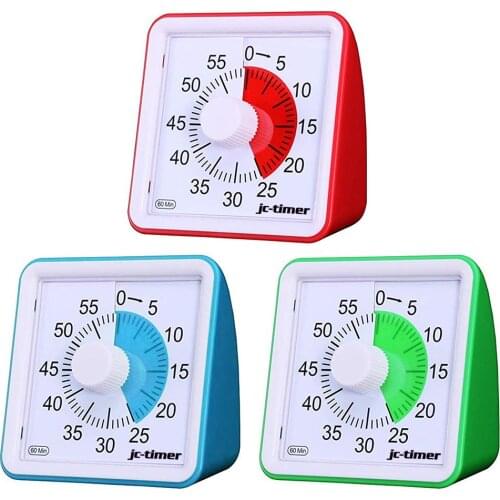 60 Minute Visual Timer Silent Time Management Tool For Classroom Conference Countdown For Children And Adults