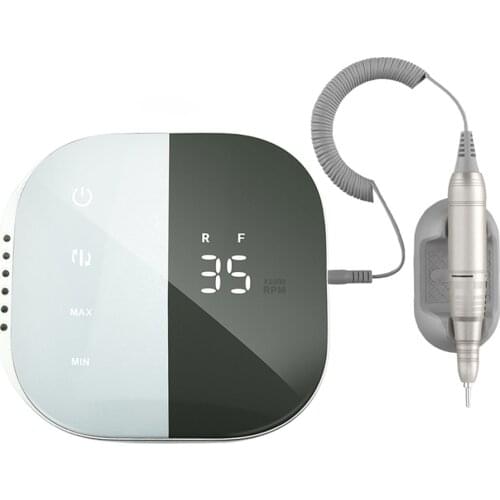 Nail Drill Machine 35000RPM Manicure Machine Nail Machine For Manicure Pedicure Kit Electric Nail File With Cutter Nail Tools