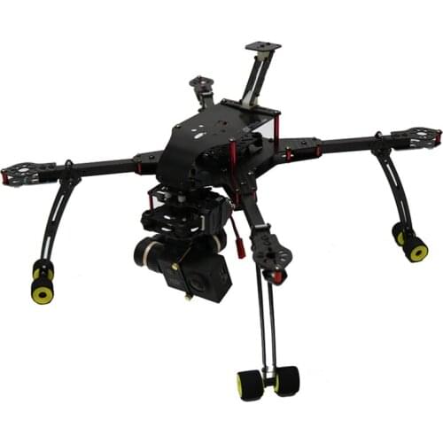 DH370 plus FPV Folding Carbon Fiber Quadcopter Frame FPV with Retractable Landing Skid