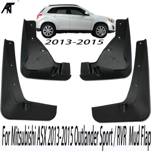 Set Car Mud Flap For Mitsubishi ASX 2013-2015 Outlander Sport / RVR 2013 2014 2015 Flaps Mudflaps Splash Guards Mudguards Fender