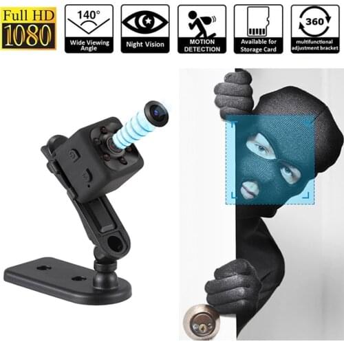 SQ11 Mini Camera 1080P Mini Camcorder HD Sport DVR Monitor Night Vision Voice Recorder Small DV Car Camera Micro Secret Cam