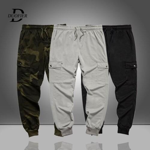 Mens Casual Pants Mid Waist Camouflage Sports Pants 2021 New Men Sweatpants Fashion Sportswear Full Length Male Jogging Pants