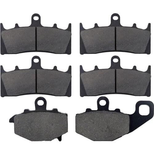 Motorcycle Front and Rear Brake Pads for Kawasaki ZX 6R ZX6R ZX 600 1998-2001 ZX9R ZX 9R Ninja 1996-2001 ZX6R ZX636 2002