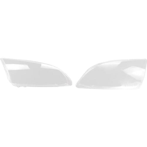 2 Pcs Car Front Headlight Clear Lens Cover Lampshade Shell Cover for Ford Focus 2005-2008 Right & Left