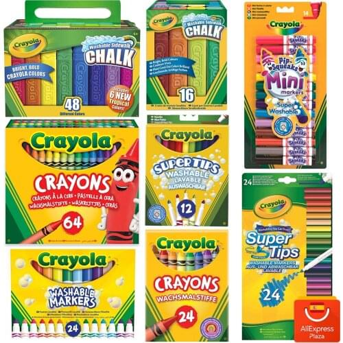 Rotuladores lavables, Tizas de suelo, lapices y ceras de colores , para que creen, juguen y aprendan a expresar su arte