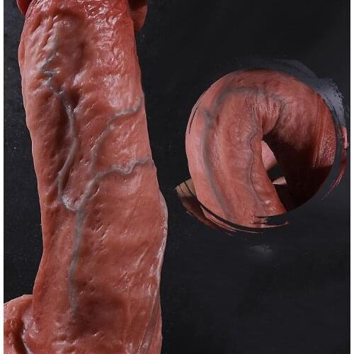 Adult sex products 11 models of long simulation dildo lifelike penis G stimulation soft huge big dick sucker lesbian sex toy