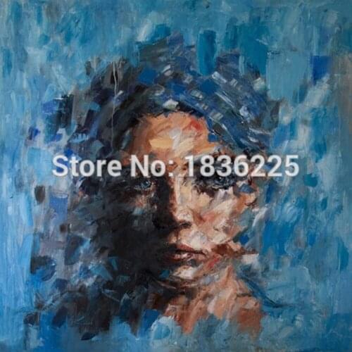 Sexy pictures oil painting famous painter modern woman portrait painting face painting face paint designer home decor