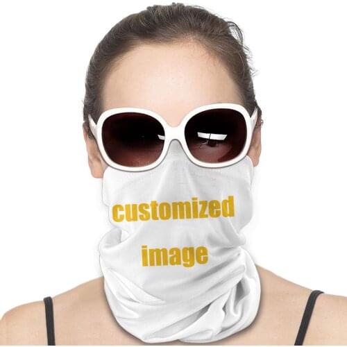 NOISYDESIGNS Ring Scarf For Women Customized Magic Bandana Microfiber Tubular Hijab Neck Tube Sports Scarf Headwear Custom