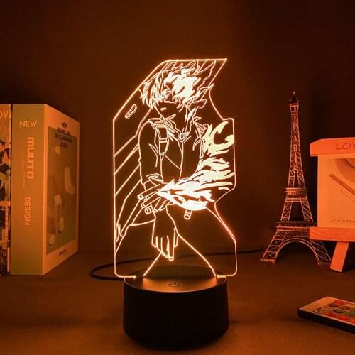 Anime Light My Hero Academia Led Panel Lights Shoto Todoroki Holiday Lighting Valentines Day Gift For Boyfriend Night Lamp