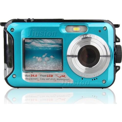 2.7 Inch Dual Screen Waterproof Digital Action Camera HD 1080P 16X Underwater Profesional Camcorder Sport Diving Micro TFT Cam