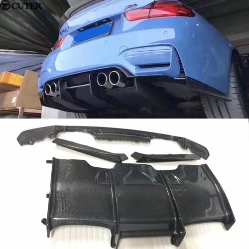 F80 M3 F82 M4 Carbon fiber rear diffuser Car body kit for BMW F80 M3 F82 M4 PSM Style 15-17