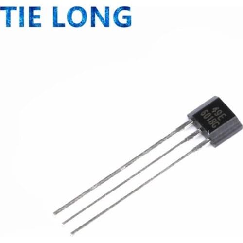 10pcs 49E Hall element SS49E OH49E Hall sensor Hall Effect Sensor new