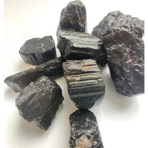 2-4cm Natural Black Tourmaline Crystal Gemstone Collectibles Rough Rock Mineral Specimen Stone Home Decor Healing Reiki Mineral