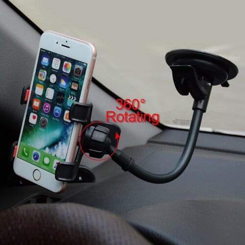 360° Rotation Car Holder Bracket GPS Car Windshield Phone Stand Mount Smartphone Support For Xiaomi iPhone Samsung Accessories