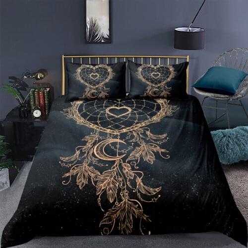 3D Bohemian Duvet Sets Bedding Sets Quilt Comforther Covers Pillow Shams Double Single Full Twin King Queen Size Bedding Sets