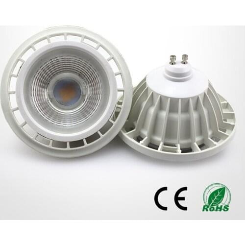 Free Shipping 15W COB LED Bulb COB LED Spot Light ES111 AR111 GU10 LED Lamp AC85-265V