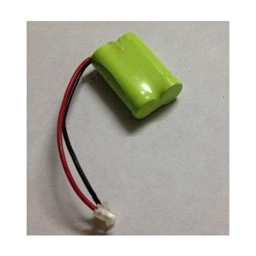 Free shipping 2pcs/lot 2.4v 2/3AAA 500mAh NI-MH battery Rechargeable battery pack