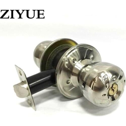Free Shipping Stainless Steel Water Spray Home Bathroom bed Room Interior Door Knob Locks