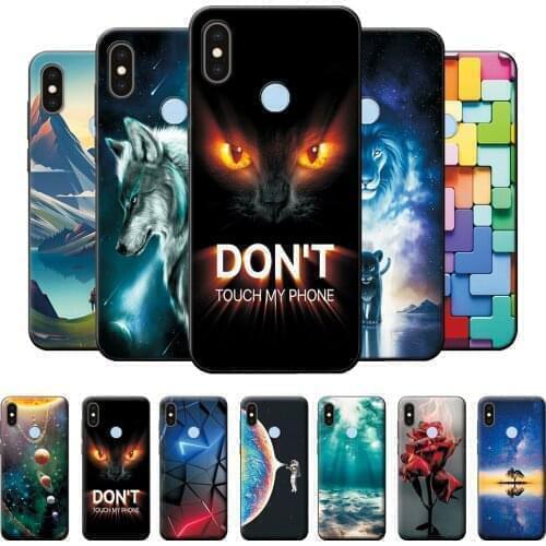 For Xiaomi Mi A2 Case Back Cover on Mi A2 Silicone Cool Case For Xiaomi Mi A2 A 2 Scenery Soft TPU Case For Xiaomi Mi A2 Fundas