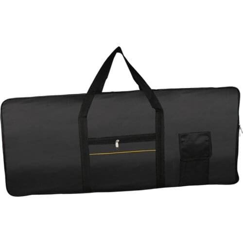 High Quality Waterproof 61-key Electronic Keyboards Container Electric Piano Gig Bag Case Black