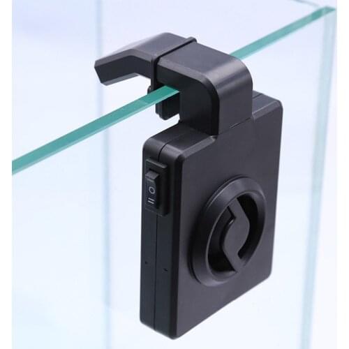 DC 5V Afan Style USB Charge Mini Cooling Fan Hang on Nano Cooling Chiller Fan for Fish Tank 2 Level Speed Adjustable
