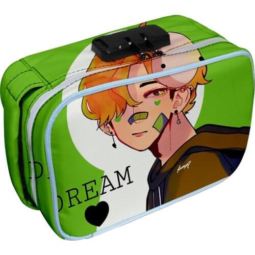 Dreamwastaken Merch Oxford cloth 3D printing Deodorant Tobacco Bag Storage Bag Cosmetic Bag