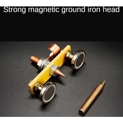 Strong Magnetic Grounding Magnet Welding Machine Ground Clamp Welding Magnet Strong Iron Lapping Head