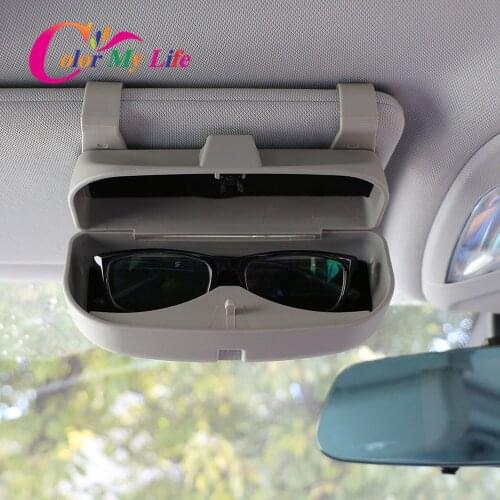 New Sun Visor Glasses Holder Case Sunglasses Box for HAVAL H3 H5 H6 H7 H8 H9 H8 M4 SC C30 C50 Accessories Color My Life