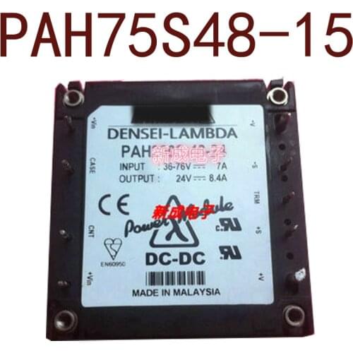 Original-- PAH75S48-15 input48V-output15Vwatt75W 5A DC/DC 1 year warranty ｛Warehouse spot photos