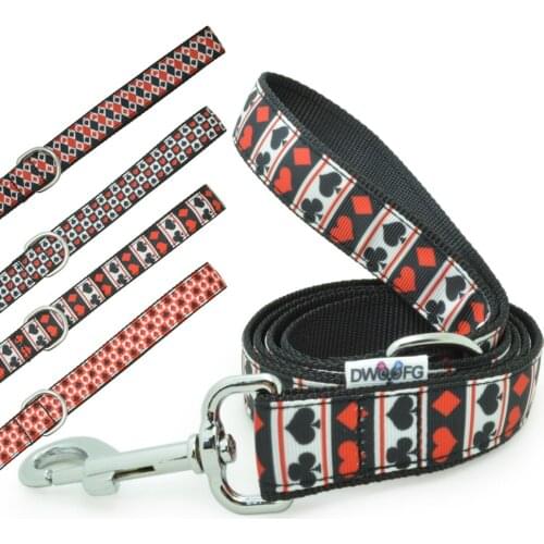 4FT 5ft Leash for Dog Girls Plaid Strong and Durable Leash,1" Wide Dog Leashes for Medium and Large Training Dogs A0726