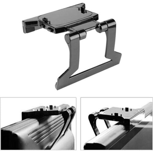 Bevigac Adjustable Durable TV Mounting Clip Clamp Mount Stand Holder Bracket for Xbox X Box X-box 360 Kinect Sensor Accessories