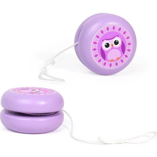 P31B Cute Toy, Yo-Yo, Safe Early Educational Toy, Wooden Yo-Yo, for Child for Kid