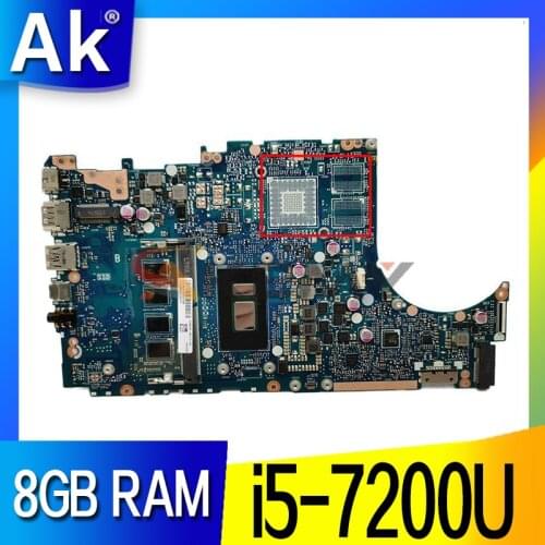 TP410UA TP410UAR Mainboard For ASUS TP410UR TP410UF TP410U TP410UA Laotop Motherboard W/ I5-7200U 8G RAM 100% fully tested