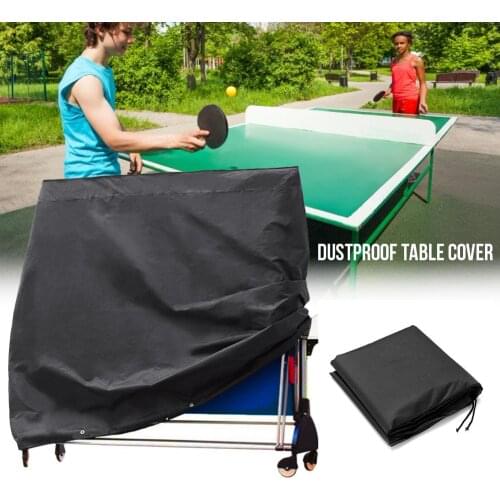 210D Waterproof Table Tennis Table Protective Cover Ping Pong Table Cover Dustproof Pingpong Net For Indoor Outdoor