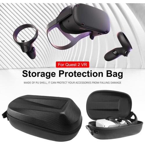 VR Gaming Headsets Carrying Case For Quest 2 Unique Bag Adjustable Head Elite Strap Protective Shockproof Accessories For Quest2