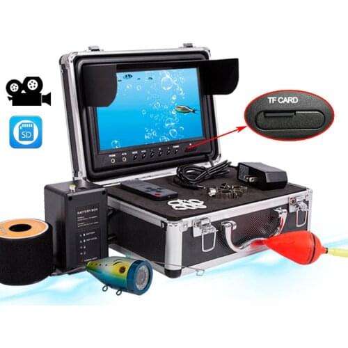 WF09 30M DVR Fish Finder Underwater Fishing Camera 9inch Screen 30m Camera For Fishing 8GB Recording For ICE