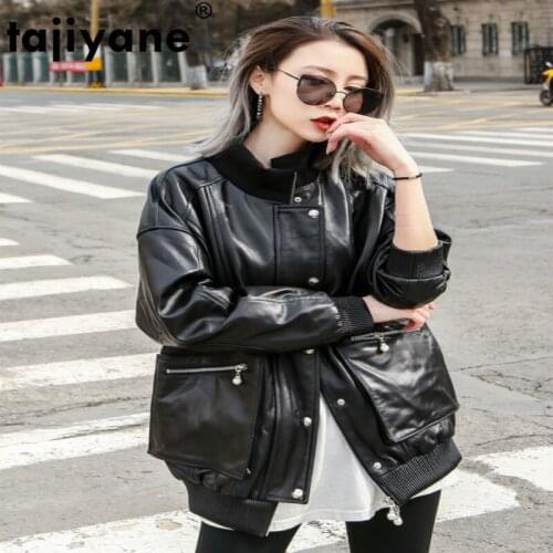 Womens Coats Clothing and Jackets Women Clothes 2021 Real Genuine Leather Jacket Sheepskin Coat Female Woman X1WPY530