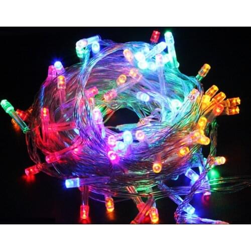 100/50/30/20/10M Led String Lights Holiday Fairy Garland Christmas Lights Outdoor Decorations Navidad Tree Wedding Patio Decor