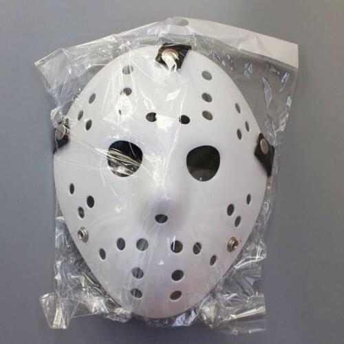 250pcs/lot Black Friday NO.13 Jason Voorhees Freddy hockey Festival Party Full Face Old Yellow 100gram PVC For Halloween