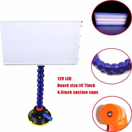 360 degree adjustable white Line Board Reflective Board Light Lamp LED Light for Dent Detection Hail Damage Repair