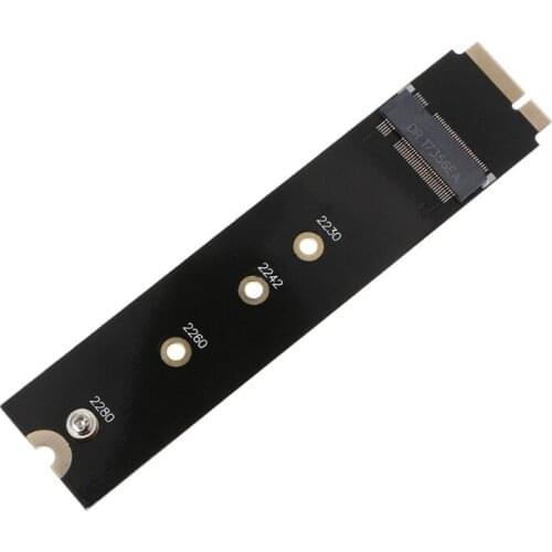 Adapter Card to 7+17 PIN 64G 128G 256G 512G M.2 SSD For 2012 MacBook Air