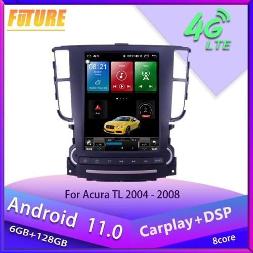 Android 11.0 For Acura TL 2004 2005 2006-2008 Android Car Radio Stereo Multimedia Player GPS Navigation Touch Screen Head Unit