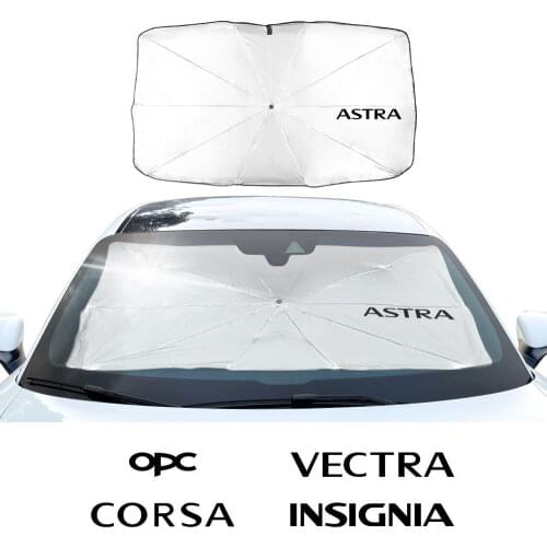 Car SunShade Cover Windshield Parasol For Opel Astra Corsa Insignia OPC Vectra Auto Front Window Flodable Sunshield Accessories
