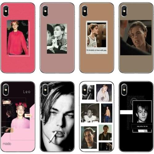 Leonardo DiCaprio Young Accessories Phone Case For Huawei P30 P20 Pro P10 P9 P8 Lite Y5 Y6 Y7 Y9 P Smart Plus 2018 2019