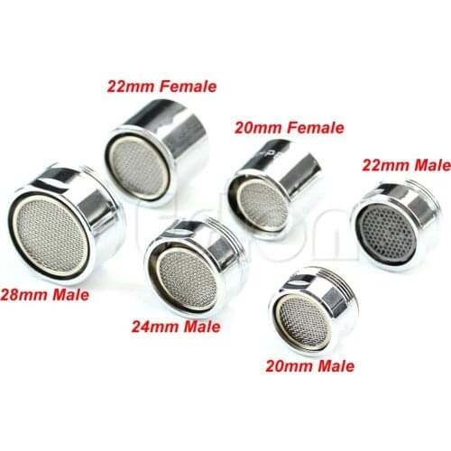Water Saving Kitchen Faucet Tap Aerator Chrome Male/Female Nozzle Sprayer Filter