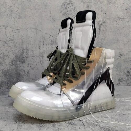 Rric Owees Mens Casual Shoes Crystal Sole Luxury Sneaker Mens Sneakers Hip Hop Womens Sports Shoes Womens Sneakers