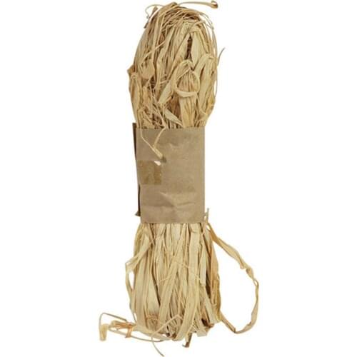 Natural Raffia Paper Ribbon Straw Rope for DIY Crafts Gift Packing Supplies