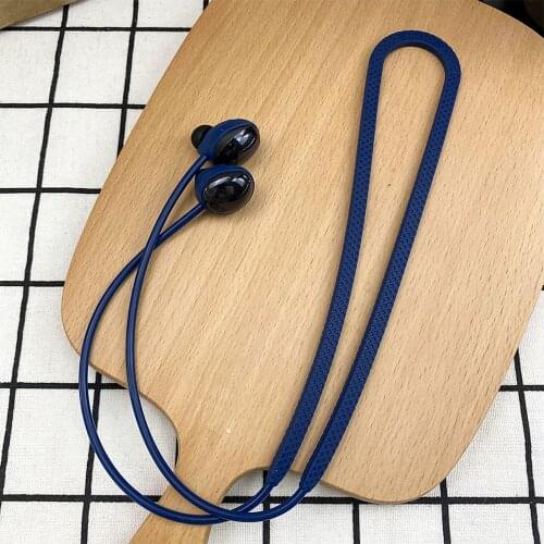 Magnetic Anti-lost Strap Silicone Soft Neck Rope Cord For Samsung Galaxy Buds Pro Bluetooh Earphone Accessories