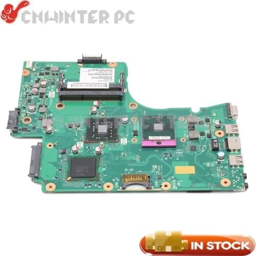 NOKOTION Laptop Motherboard For Toshiba Satellite C650 C655 MAIN BOARD V000225020 GL40 DDR3 Free CPU